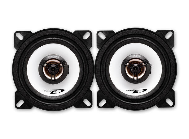 Alpine SXE-1025S coax, Type-E, 10cm 4ohm, 25/180W RMS/Max, 100Hz-20kHz 